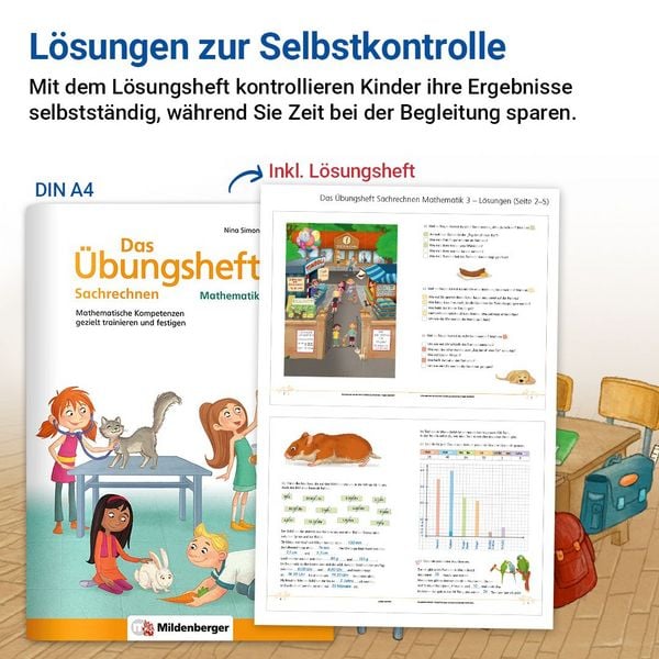 Produktbild: Das &Uuml;bungsheft Sachrechnen Mathematik 3