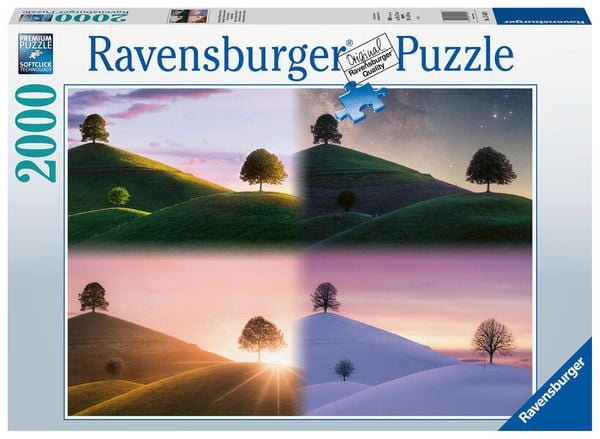 Ravensburger - Stimmungsvolle Bäume und Berge, 2000 Teile