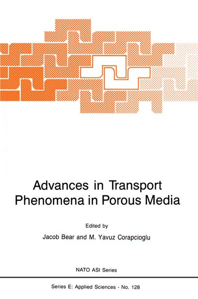 Produktbild: Advances in Transport Phenomena in Porous Media