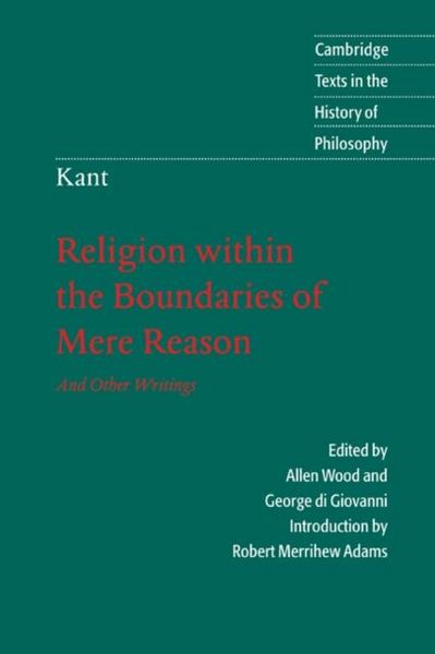 Produktbild: Kant: Religion within the Boundaries of Mere Reason