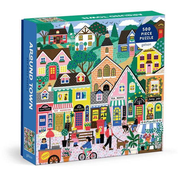 Around Town 500 Piece Puzzle