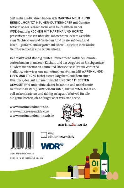 'Unsere 111 Besten Gemüsetipps' Von 'Bernd "Moritz" Neuner-Duttenhofer ...