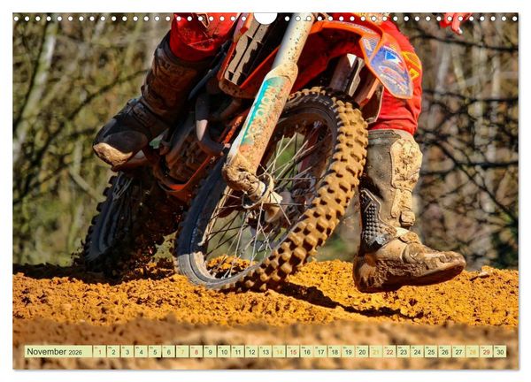 Produktbild: Motocross - so cool (Wandkalender 2026 DIN A3 quer), CALVENDO Monatskalender