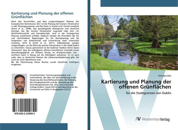 Kartierung und Planung der offenen Grünflächen, Taschenbuch von Anurag Saha, AV Akademikerverlag, 9786202229692