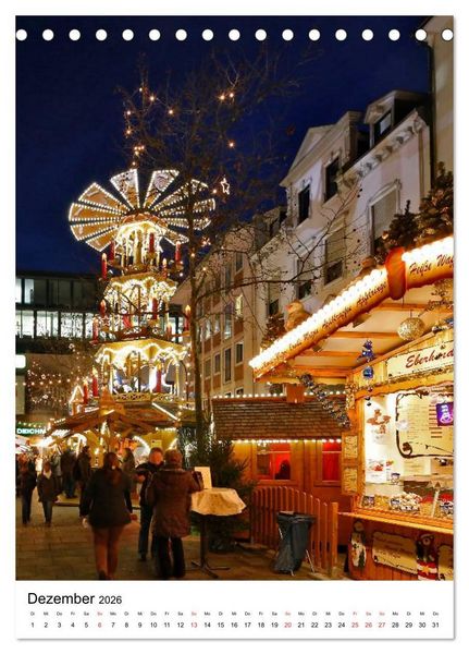 Produktbild: Offenbach 2026 von Petrus Bodenstaff (Tischkalender 2026 DIN A5 hoch), CALVENDO Monatskalender