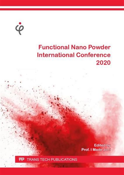 Produktbild: Functional Nano Powder International Conference 2020