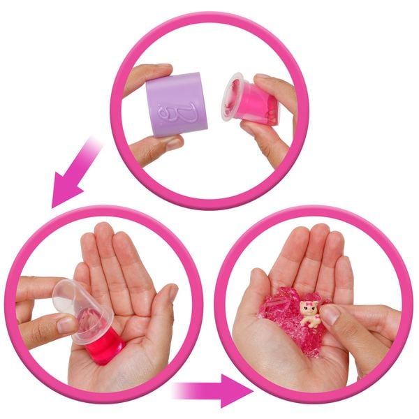 Produktbild: Barbie Party Unboxed Glam Party Serie Pink Curvy Doll