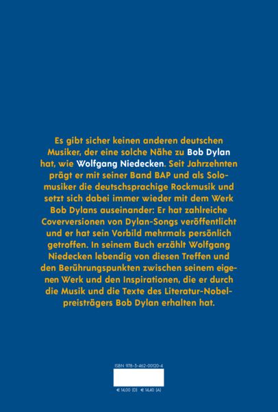 Produktbild: Wolfgang Niedecken &uuml;ber Bob Dylan