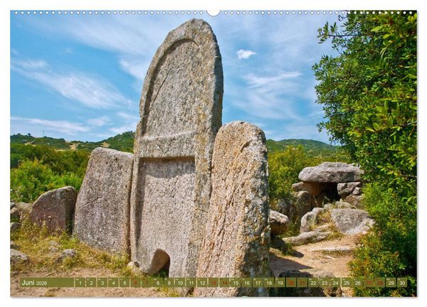 Produktbild: Facettenreiches Sardinien (Wandkalender 2026 DIN A2 quer), CALVENDO Monatskalender