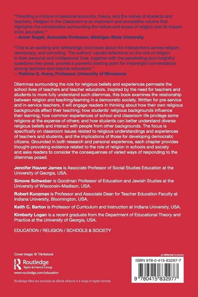 Produktbild: Religion in the Classroom