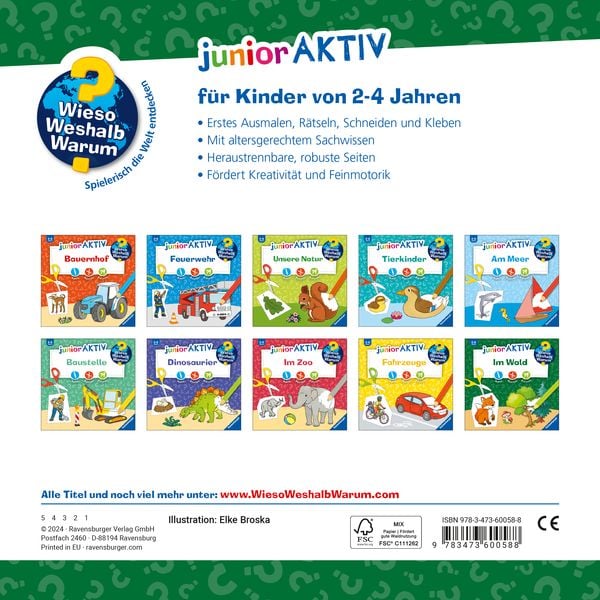 Produktbild: Wieso? Weshalb? Warum? junior AKTIV - Im Wald