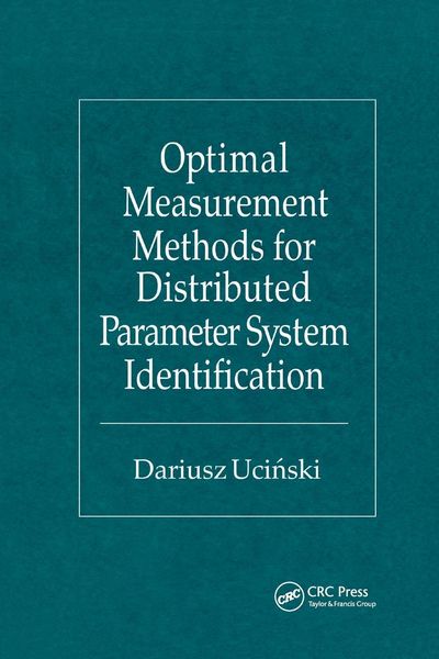 Produktbild: Optimal Measurement Methods for Distributed Parameter System Identification
