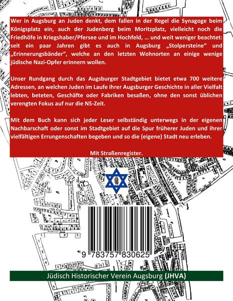 Produktbild: Unterwegs im j&uuml;dischen Augsburg