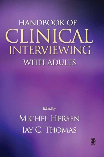 Produktbild: Handbook of Clinical Interviewing With Adults