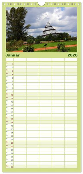 Produktbild: Familienplaner 2026 - Mein Magdeburg 2026 mit 5 Spalten (Wandkalender, 21 x 45 cm) CALVENDO