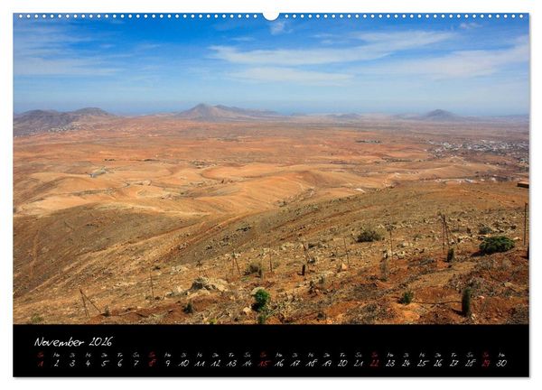Produktbild: Fuerteventura (Wandkalender 2026 DIN A2 quer), CALVENDO Monatskalender