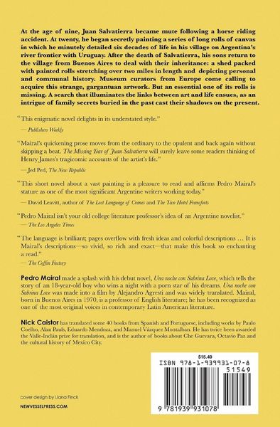 Produktbild: The Missing Year of Juan Salvatierra