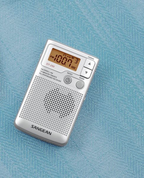 Produktbild: Sangean Pocket 250 Taschenradio UKW, MW Silber