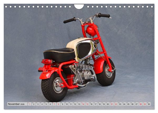 Produktbild: Honda Monkey CZ Mark 1 (Wandkalender 2026 DIN A4 quer), CALVENDO Monatskalender