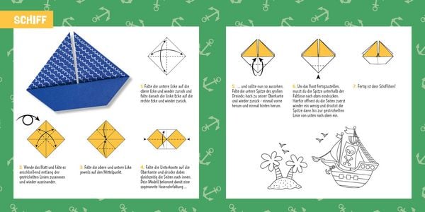 Produktbild: 88 x Origami Kids &ndash; Wilde Piraten