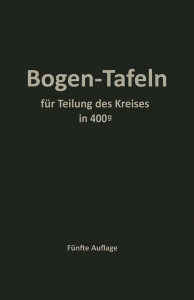 Produktbild: Taschenbuch zum Abstecken von Kreisbogen mit und ohne &Uuml;bergangsbogen