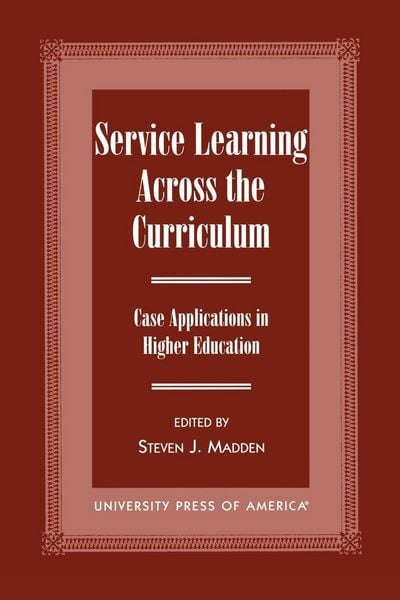 Produktbild: Service Learning Across the Curriculum