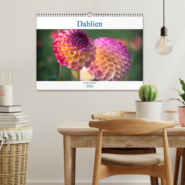 Produktbild: Dahlien - Blumenwunder der Natur (Wandkalender 2026 DIN A3 quer), CALVENDO Monatskalender
