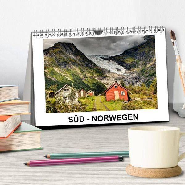 Produktbild: S&uuml;d - Norwegen (Tischkalender 2026 DIN A5 quer), CALVENDO Monatskalender