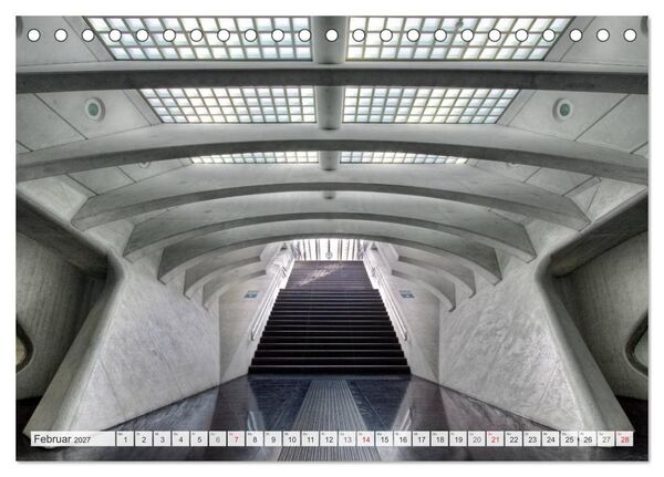 Produktbild: Treppenh&auml;user architektonische Kunstwerke (Tischkalender 2027 DIN A5 quer), CALVENDO Monatskalender