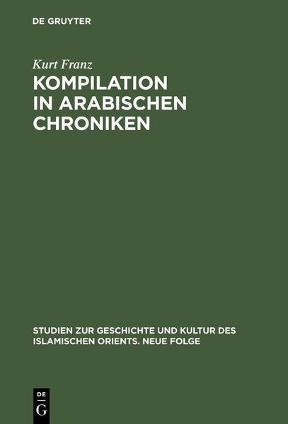 Produktbild: Kompilation in arabischen Chroniken