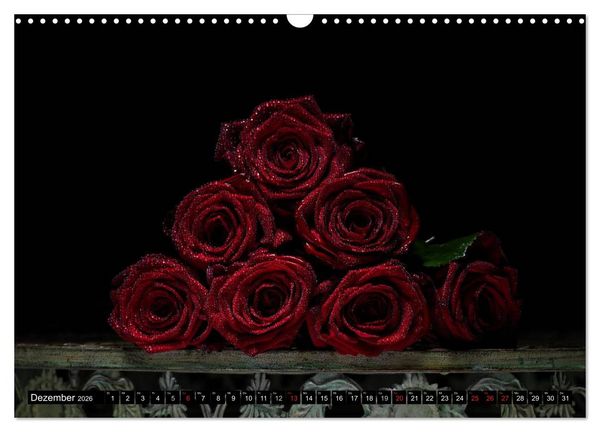 Produktbild: Flowers / 2026 (Wandkalender 2026 DIN A3 quer), CALVENDO Monatskalender