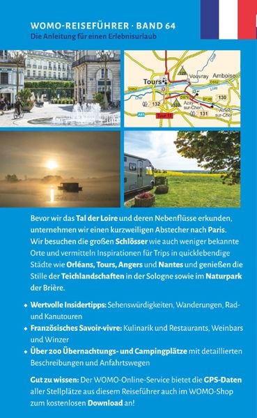 Produktbild: Entdeckertouren mit dem Wohnmobil Tal der Loire