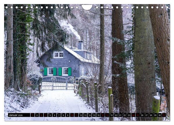 Produktbild: Wundersch&ouml;nes Wuppertal - Bezaubernde Orte in und am Rande der Stadt (Wandkalender 2026 DIN A4 quer), CALVENDO Monatskalender