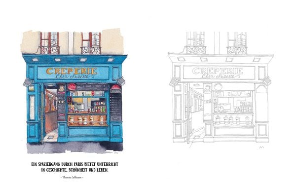 Produktbild: Meine Ausmalreise &ndash; Stadtansichten Paris