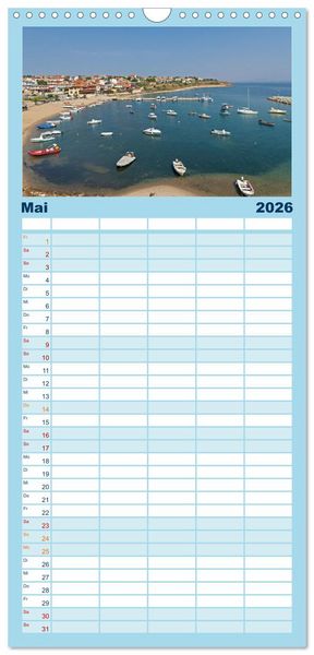 Produktbild: Familienplaner 2026 - Chalkidiki - Urlaubsparadies in Nordgriechenland mit 5 Spalten (Wandkalender, 21 x 45 cm) CALVENDO