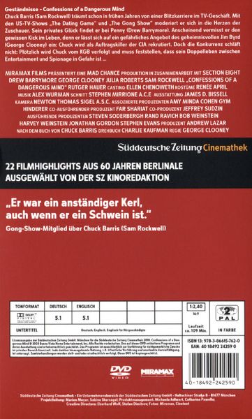 Produktbild: Gest&auml;ndnisse - SZ-Cinemathek Berlinale