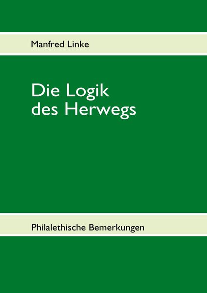 Produktbild: Die Logik des Herwegs