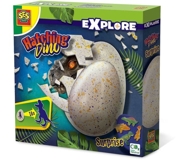 Schlüpfender Dino