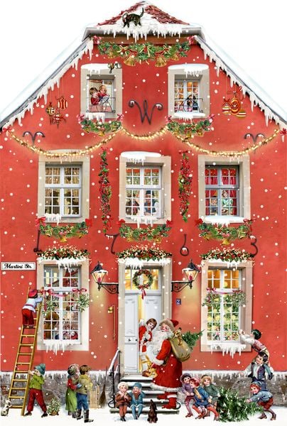 Produktbild: Aufstell-Adventskalender &ndash; Weihnachten bei uns Zuhaus