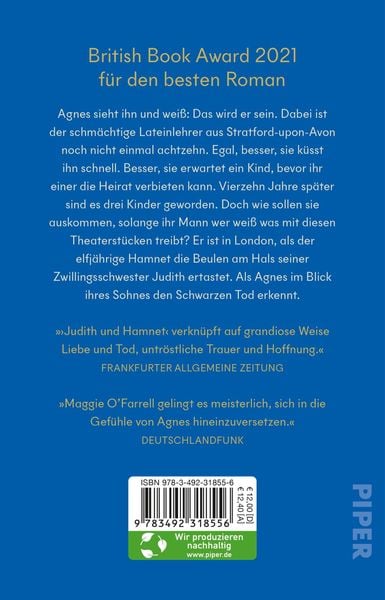 Produktbild: Judith und Hamnet
