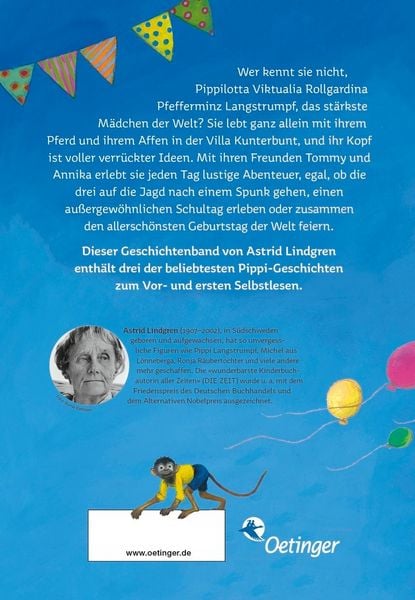 Produktbild: Pippi Langstrumpf. Kunterbunte Geschichten