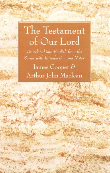 Produktbild: The Testament of Our Lord