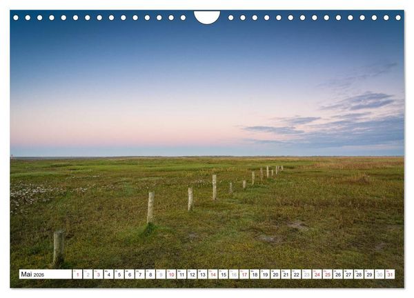 Produktbild: Eiderstedt - Willkommen am Watt (Wandkalender 2026 DIN A4 quer), CALVENDO Monatskalender