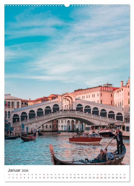 Produktbild: Italien - Wundervolle Ansichten (hochwertiger Premium Wandkalender 2026 DIN A2 hoch), Kunstdruck in Hochglanz