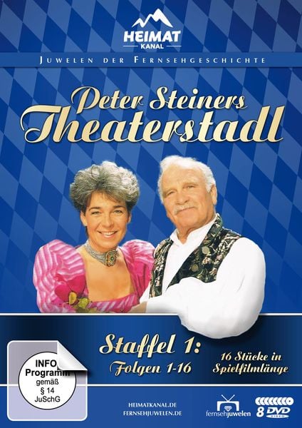 Peter Steiners Theaterstadl - Staffel 1/Folgen 1-16 [8 DVDs]