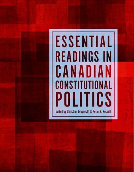 Produktbild: Essential Readings in Canadian Constitutional Politics