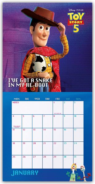 Produktbild: Toy Story 5 Movie &ndash; Offizieller Kalender 2027
