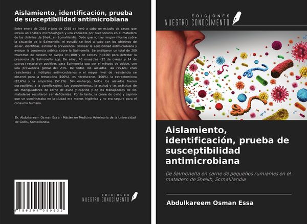 Produktbild: Aislamiento, identificaci&oacute;n, prueba de susceptibilidad antimicrobiana