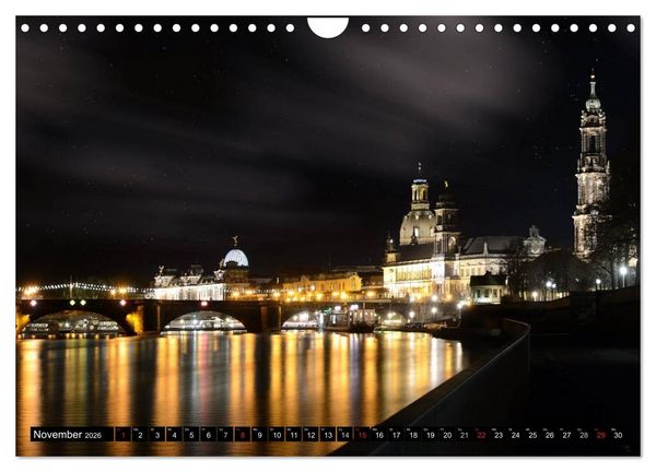 Produktbild: Dresden Die Perle an der Elbe (Wandkalender 2026 DIN A4 quer), CALVENDO Monatskalender
