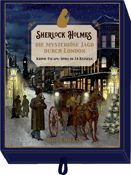 Produktbild: Sherlock Holmes, Krimi-Escape-AdventsSchachtelspiel